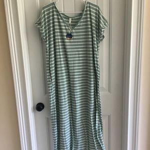 Maternity dress from pink blush